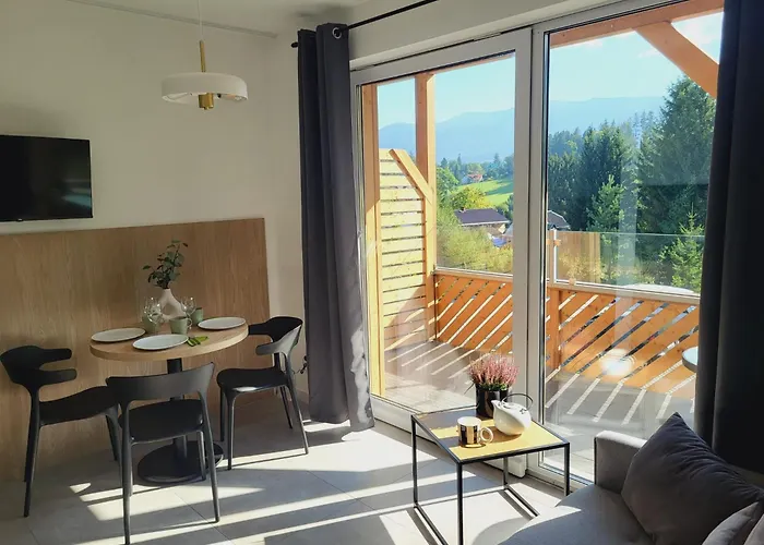 Z Widokiem Apartamenty Swierkowe 10 - Z Pieknym Widokiem Na Gory 아파트 스클라르스카포렘바